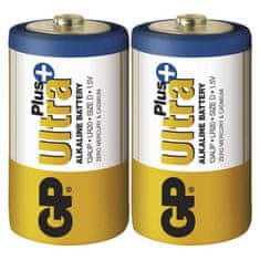GP baterija D Ultra Plus, 2 kosa