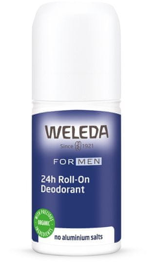 Weleda deodorant za moške Roll-On 24h, 50ml