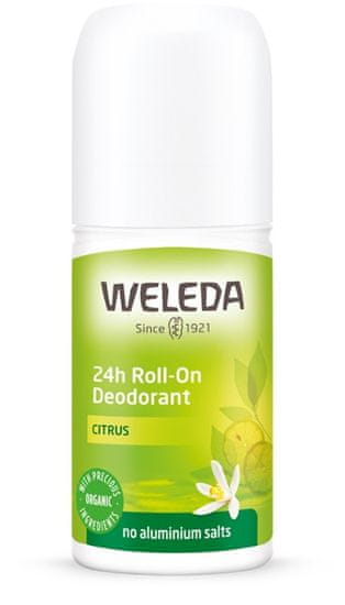 Weleda deodorant Roll-On 24h, limona, 50ml