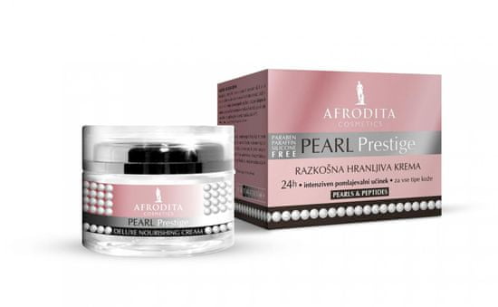 Kozmetika Afrodita hranljiva krema Pearl Prestige, 50ml