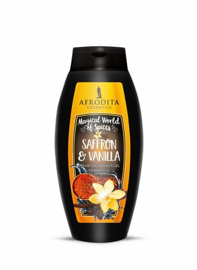 Kozmetika Afrodita gel za prhanje Saffron & Vanilla
