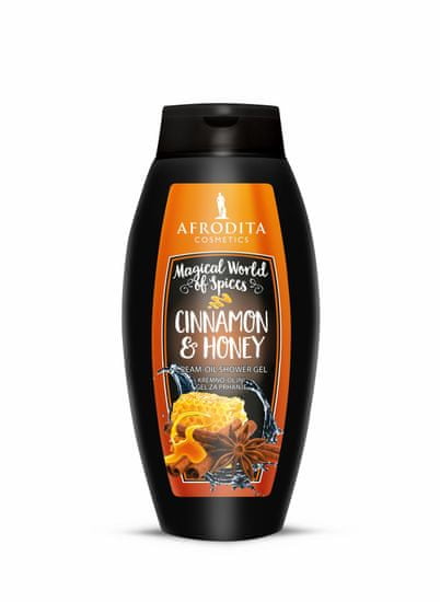 Kozmetika Afrodita gel za prhanje Cinnamon & Honey