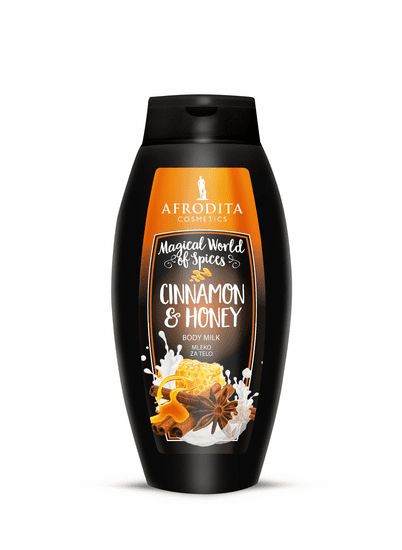 Kozmetika Afrodita mleko za telo Cinnamon & Honey, 250ml