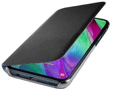 Samsung preklopna torbica Wallet Cover Galaxy A40, Black, EF-WA405PBEGWW