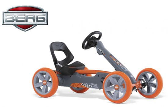 Berg otroški gokart Reppy Racer, sivo-oranžen