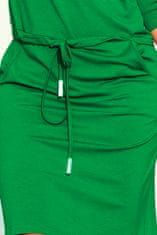 Numoco Ženska obleka 13-95, zelena, XXL