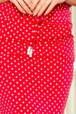 Numoco Ženska obleka 13-98, rdeča, XXL