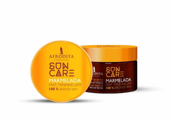 Kozmetika Afrodita marmelada Sun Care za hitrejšo porjavitev, 200ml