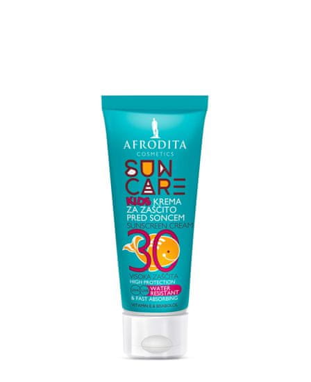 Kozmetika Afrodita krema za sončenje Sun Care Kids F30, 100ml