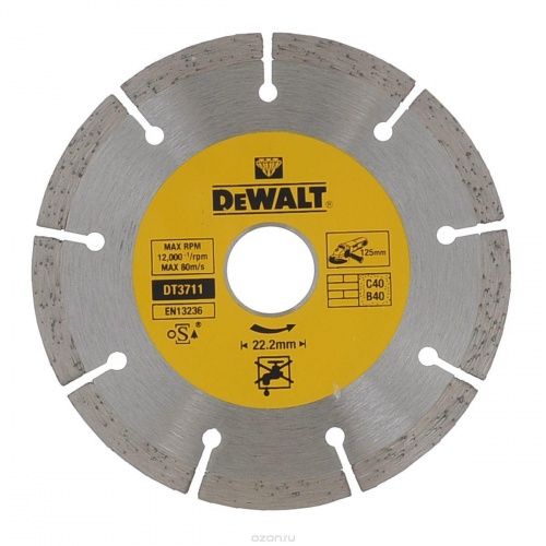 DeWalt DT3712 diamantna rezalna plošča DIA. 125 mm