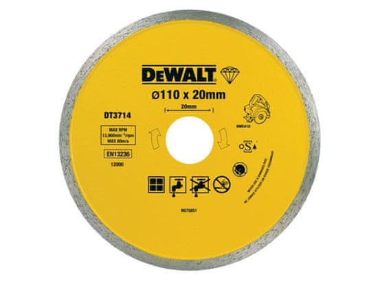 DeWalt rezalna plošča DIA 110/220mm (DT3714)