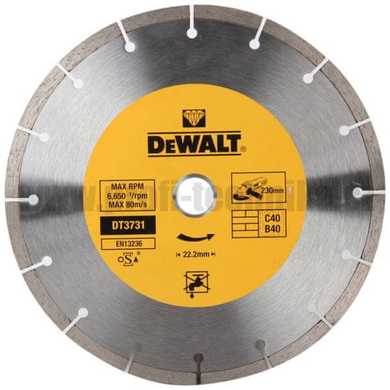 DeWalt rezalna plošča DIA. 230mm (DT3731)