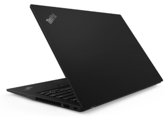 Prenosni računalnik ThinkPad T490s, črn