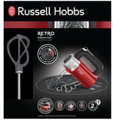 Russell Hobbs 25200-56 Retro ročni mešalnik, rdeč
