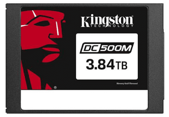 Kingston SSD disk DC500M 3840 GB, SATA3, 6,35 cm (2,5"), 3D TLC