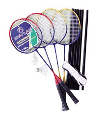 Spartan set za badminton (4 loparji in dodatki)