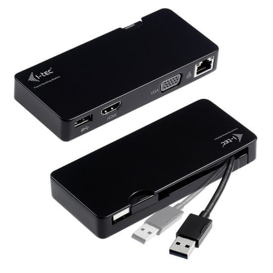 I-TEC potovalna priklopna postaja USB 3.0 v VGA/HDMI/Ethernet/USB 3.0