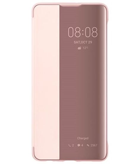 Huawei Smart View preklopna torbica P30 Lite, roza