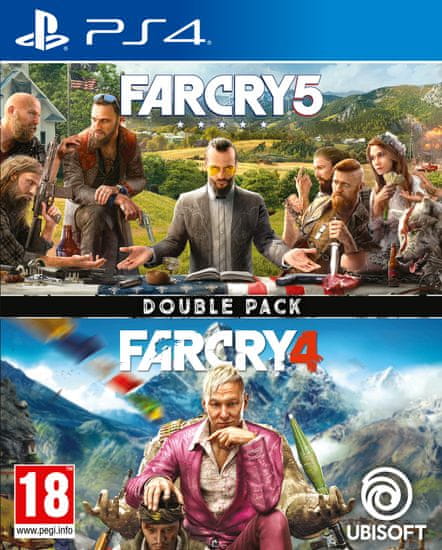 Ubisoft Far Cry 4 & Far Cry 5 (PS4)