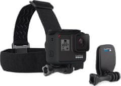 GoPro naglavni trak Head Strap + sponka Quick Clip (ACHOM-001)