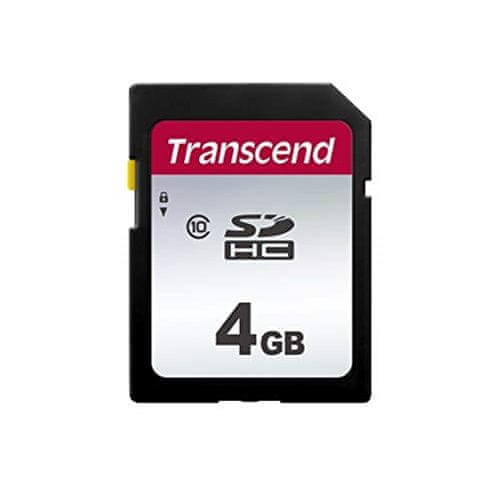 Transcend spominska kartica SDHC 4GB, 300s, 95/45MB/s, C10, UHS-I Speed Class 1 (U1)