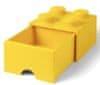 LEGO škatla za shranjevanje 4, rumena