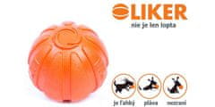 Liker igrača z žogo, ki lebdi je lahka, mehka, vzdržljiva, čvrsta, Yorkshire, ščip premer 7 cm Oranžna