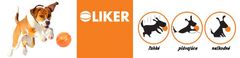 Liker igrača z žogo, ki lebdi je lahka, mehka, vzdržljiva, čvrsta, Yorkshire, ščip premer 7 cm Oranžna