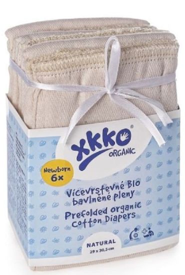 XKKO Organic (4/8/4), večplastne plenice