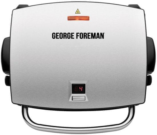 George Foreman 14525-56 Silver Grill &amp; Melt Grill, električni žar