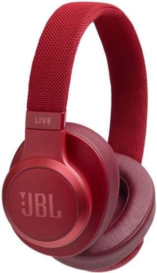 JBL LIVE 500BT slušalke, rdeče - Odprta embalaža