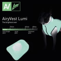 Airyvest Topel pasji brezrokavnik LUMI, ki se sveti v temi XS22 kovnica