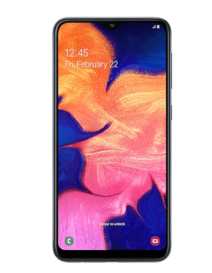 Samsung GSM telefon Galaxy A10, A105, črn