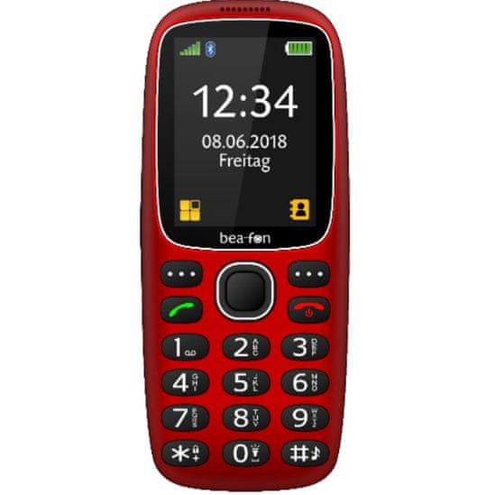 Beafon mobilni telefon SL360, rdeč - Odprta embalaža
