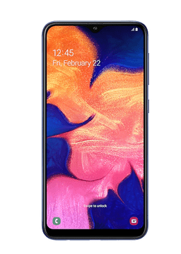 Samsung GSM telefon Galaxy A10, A105, moder - Odprta embalaža