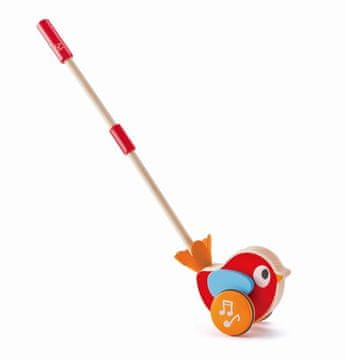 Hape Toys palica s kolesi - Pepe&prijatelji, zvok