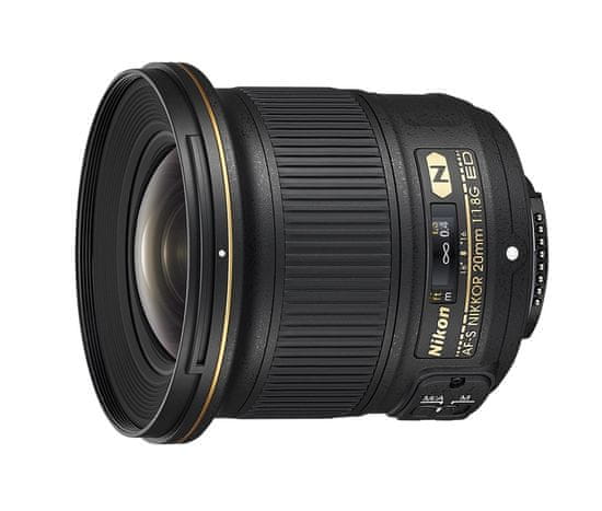 Nikon NIKKOR AF-S 20mm f/1.8G ED (JAA138DA)