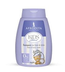 Kozmetika Afrodita šampon za lase & telo Kids Natural, 200ml