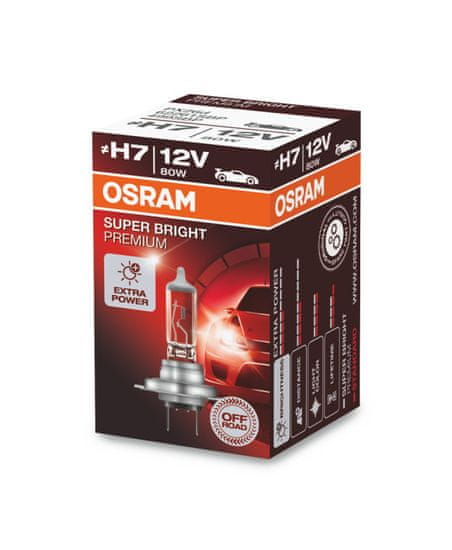 Osram žarnica 12V/H7/80W/Super Bright Premium