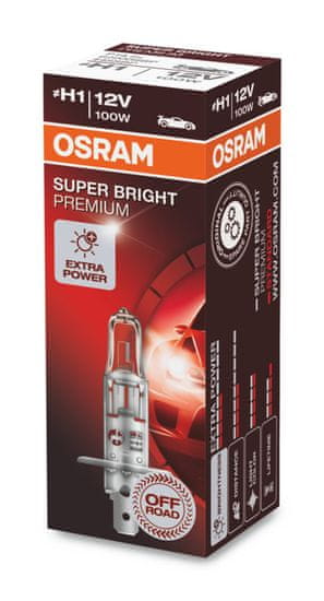 Osram žarnica 12V/H1/100W/Super Bright Premium