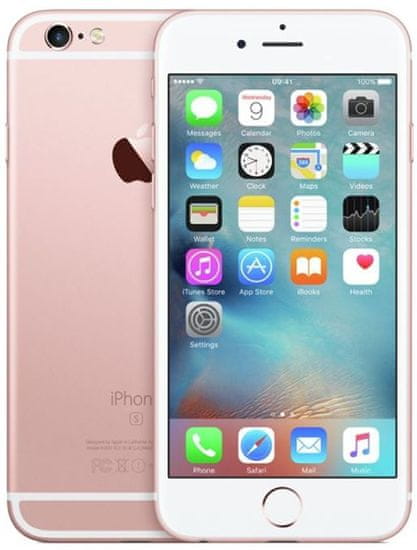 Apple telefon iPhone 6S, 128 GB, roza zlat