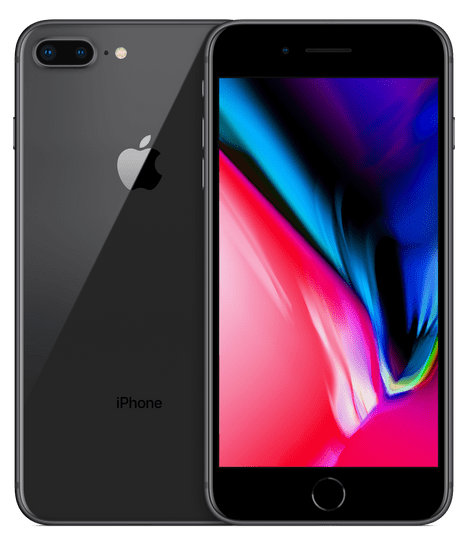 Apple telefon iPhone 8 Plus, 64 GB, siv - odprta embalaža