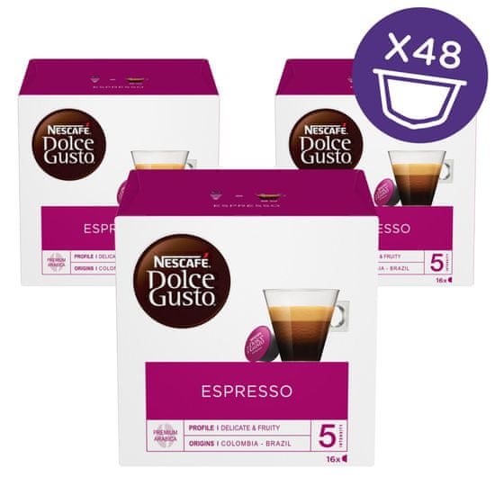 NESCAFÉ kavne kapsule Dolce Gusto Espresso, trojno pakiranje
