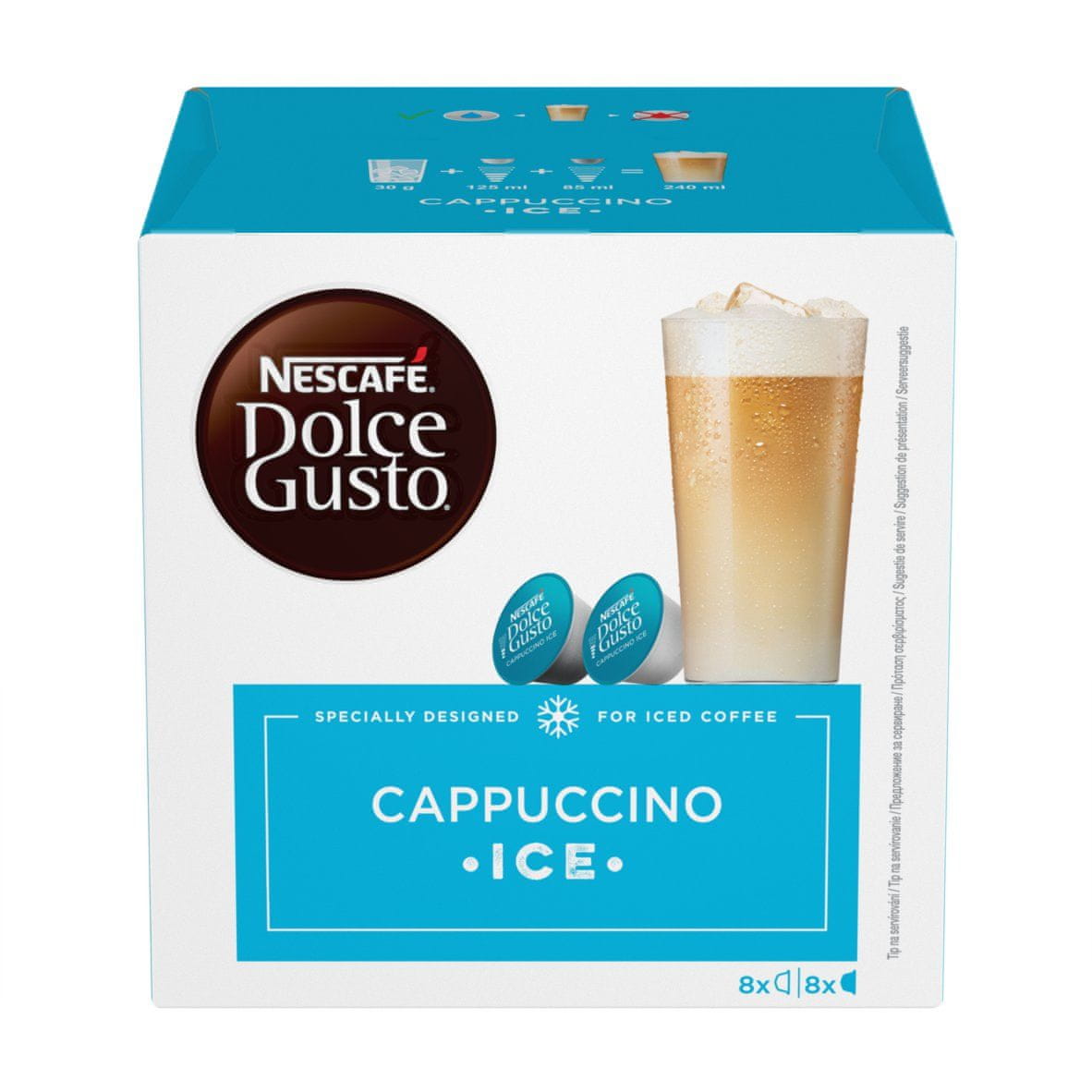 Kávé Dolce Gusto Ice Cappuccino Kava Dolce Gusto Kapsule