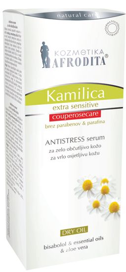 Kozmetika Afrodita antistresni serum kamilica, 30ml
