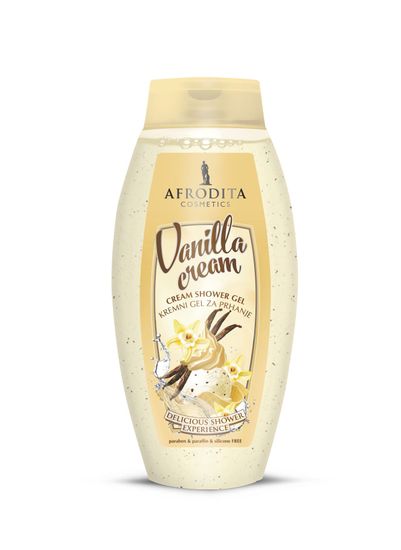 Kozmetika Afrodita kremni gel Vanilla cream, 250ml