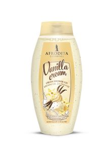 Afrodita kremni gel za prhanje Vanilla Cream, 250ml