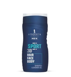 Afrodita gel za šamponiranje in prhanje Men Sport