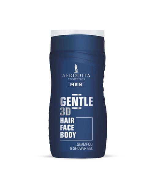 Kozmetika Afrodita gel za šamponiranje in prhanje Men Gentle, 250ml