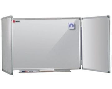 Nobo magnetna preklopna tabla 200 x 120 cm